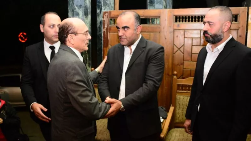 بالصور.. نجوم الفن فى عزاء القلعاوى