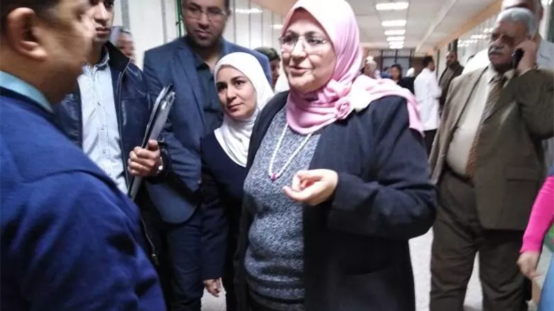 جولة مفاجئة لوكيل وزارة الصحة على مستشفى الوراق المركزى بالجيزة