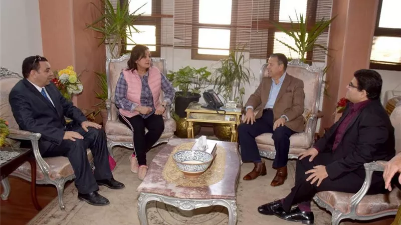 عبد الجابر يبحث اليات تحويل المحافظة لمركز محوري على خريطة مصر الزراعية