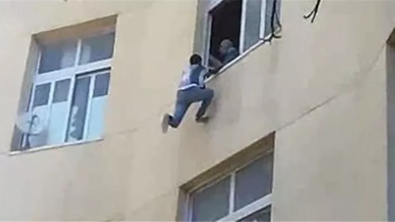 خوفا من الفضيحة.. العشيق يلقى بنفسه من الطابق السادس