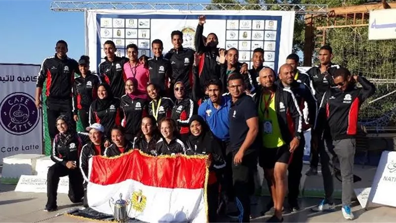 مصر تحصد لقب البطولة العربية التاسعة للكانوى والكياك بـ 30 ميدالية