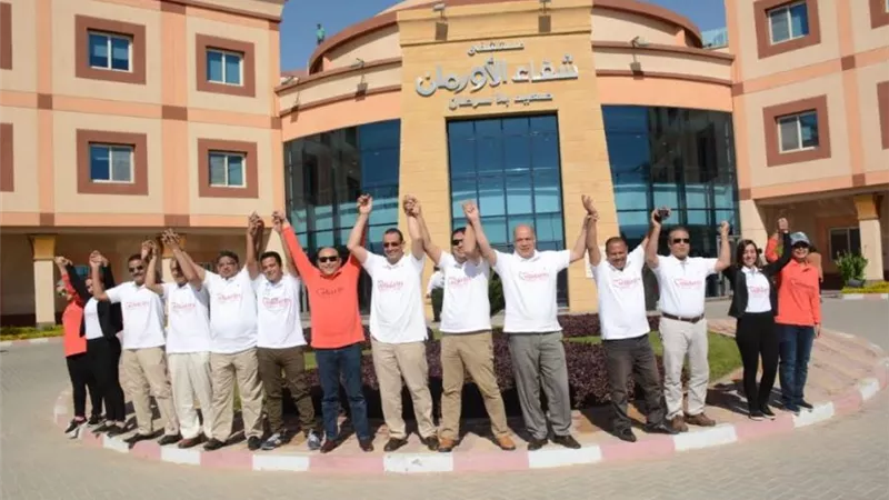 منتجع سياحى ينظم أسبوع التضامن مع مستشفى شفاء الأورمان بالأقصر