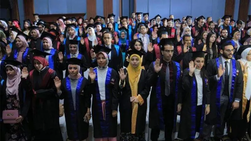 صيادلة الإسكندريه أحتفلت بأداء القسم لدفعة 2018 من الخريجين.