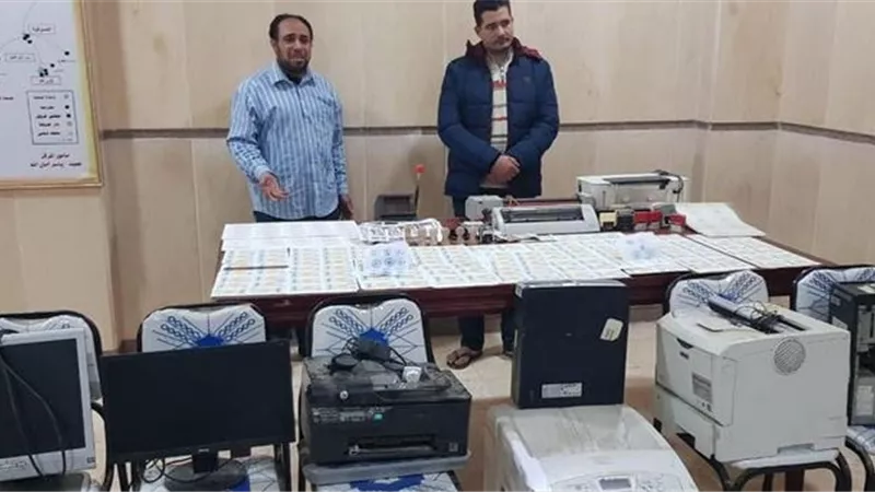 صاحب المطبعة والخطاط حولا مسكنهما وكرا لتزوير المستندات الحكومية
