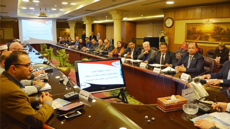 محافظ الغربية يدشن الحملة القومية لترشيد إستهلاك المياه 