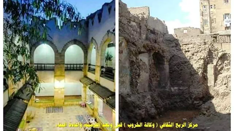 الاوقاف تهدم مركز الربع الثقافى وكالة الخروب بعد انفاق 13 مليون جنيه على تطويرها