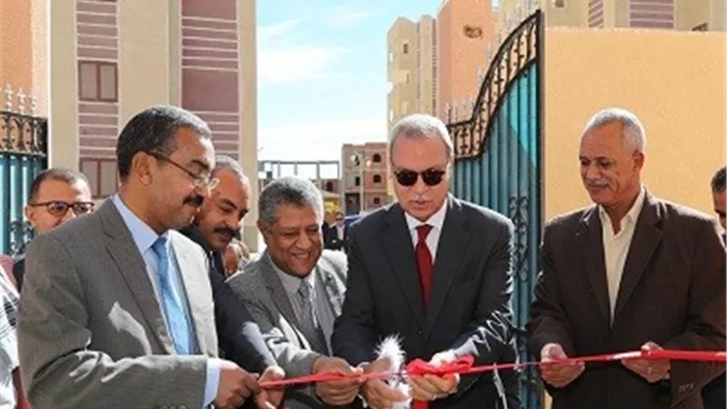 محافظ قنا يفتتح وحدة طب الاسرة بمدينة قنا الجديدة