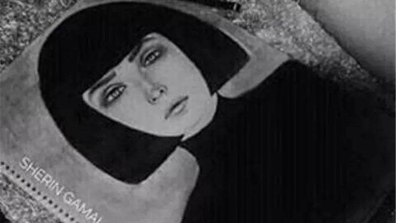 شيرين جمال تعشق الرسم وتتمنى ان تصبح طبيبة ..صور