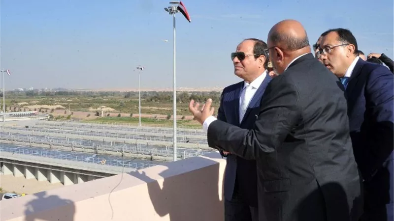 السيسي يفتتح مشروعات المياه والإسكان ويؤكد إن الشعب لا يعي حجم التحديات التي تواجهها الدولة
