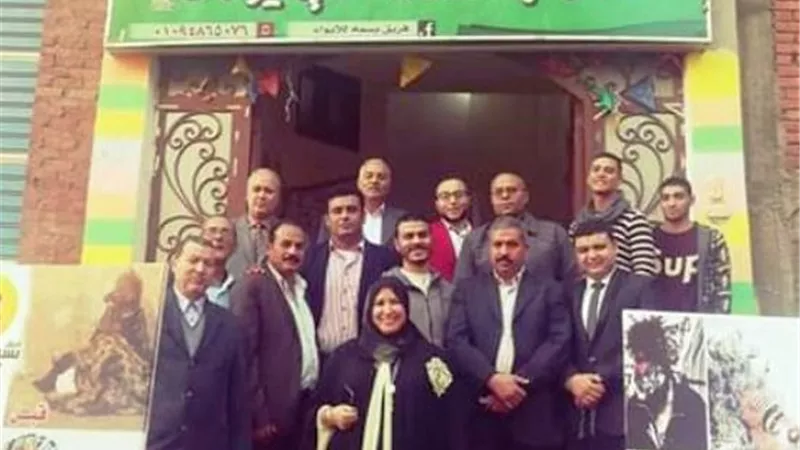 حفيدة الزعيم عرابى تترأس وفدا لزيارة نزلاء دار بسمة للايواء..بالصور
