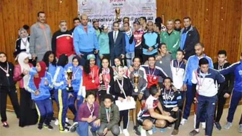 جامعة المنصورة تفوز بماراثون دراجات الجامعات المصرية..بالصور