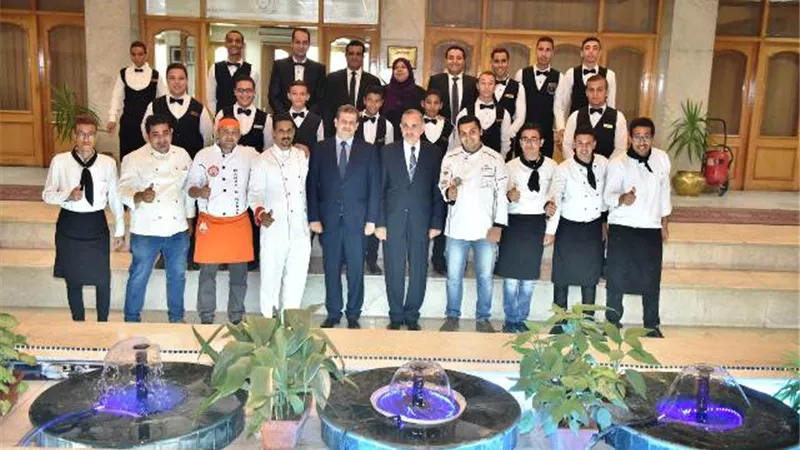 تفعيل التدريب الميدانى لطلاب المدارس الفنية بأسيوط ..بالصور