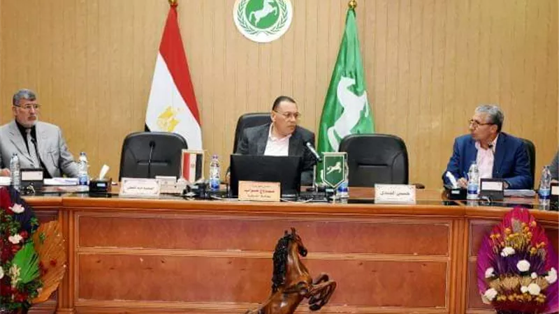 محافظ الشرقية يتابع إجراءات توفيق أوضاع الكنائس والمبانى الخدمية