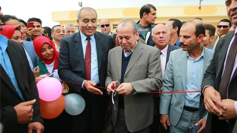محافظ كفر الشيخ يفتتح مدرسة كوم الحجر الزراعية بالحامول