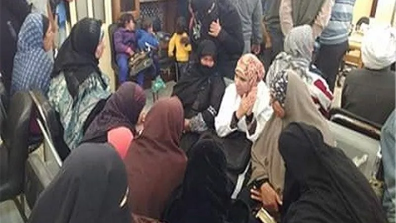 بالصور .. قوافل جامعة القناة تعالج 731 حالة بقرية لبانة