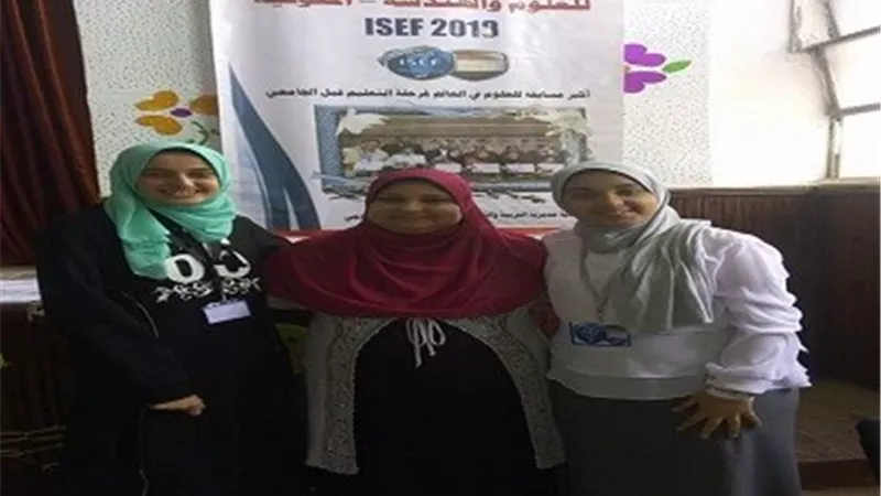 السادات التعليمية تشارك بخمس طلاب في معرض انتل للعلوم والهندسة