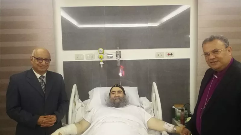 رئيس الإنجيلية في زيارة الأنبا يوأنس: الإيمان المسيحي قائم على المحبة