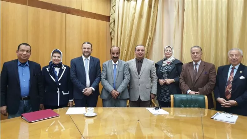 بروتوكول تعاون بين حزب مستقبل وطن ومجلس جامعة ٦ اكتوبر
