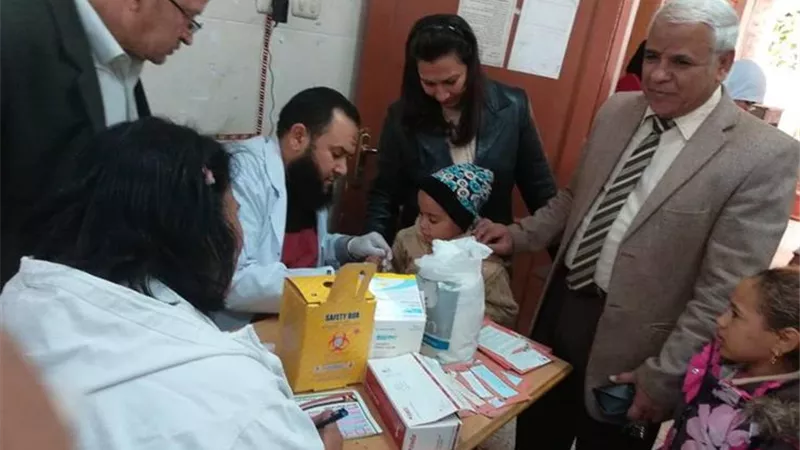 إستمرار أعمال مبادرة محاربة الأنيميا والتقزم بالأقصر