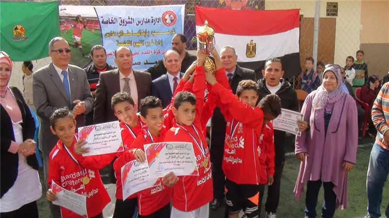 بطولة لكرة القدم على كأس محمد صلاح بالفيوم