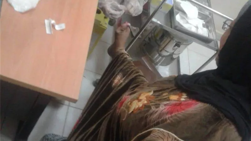 حملة ١٠٠مليون صحة بالمنوفية تستقبل أغرب حالة