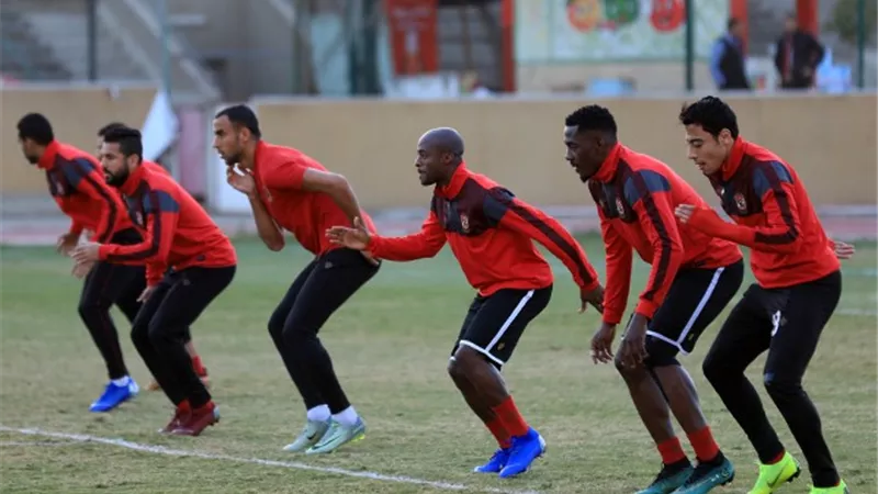 شاهد أول مشاركة لنجم الاهلى الجديد فى التدريبات