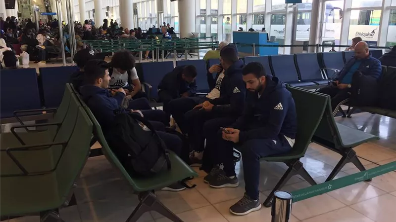 بعثة المصرى تغادر القاهرة لمواجهة 