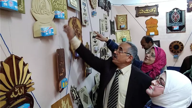 معرض متنوع لطلاب كفر الشيخ
