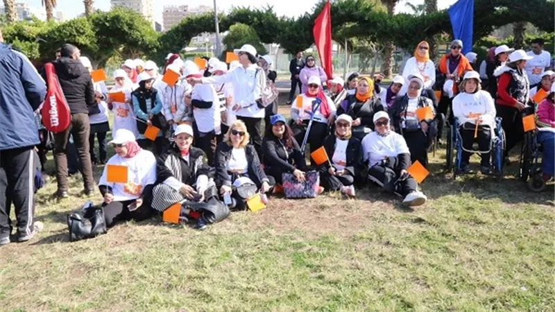 نحن قادرات ماراثون مشى للمرأة ذات الاعاقة
