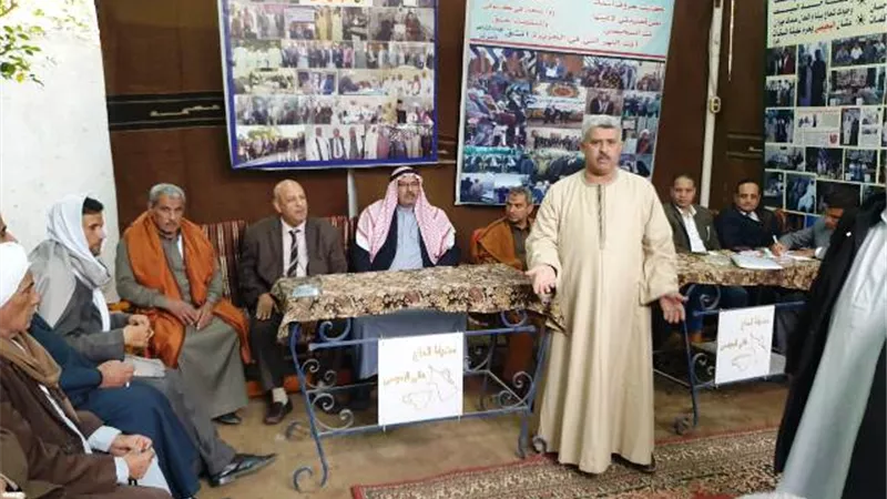 مضيفة البحيصى تشهد صلح أكبر خصومة ثأرية بين ٤ عائلات بالقليوبية..بالصور