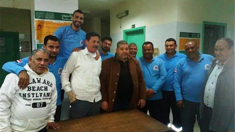 ابو هاشم فاجأ وحدات اﻹسعاف والوحدات الصحية بجنوب سيناء