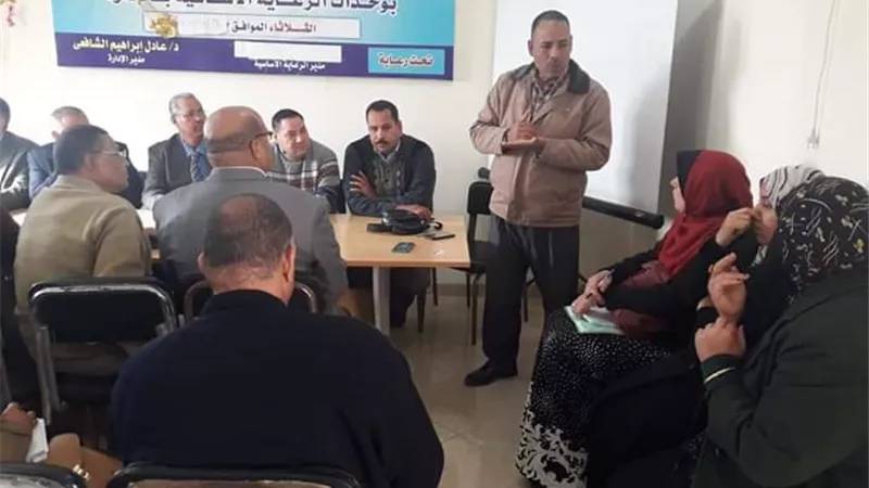 دورات تدريبية مكثفة بـ٥ إدارات استعدادا لحملة 100 مليون صحة بالشرقية