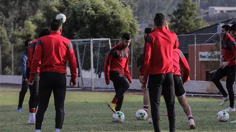 فيديو.. المران الأول للأهلي بأديس أبابا