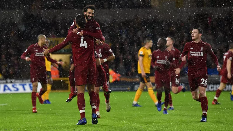 ليفربول يحتفي بصدارة صلاح لترتيب الدوري