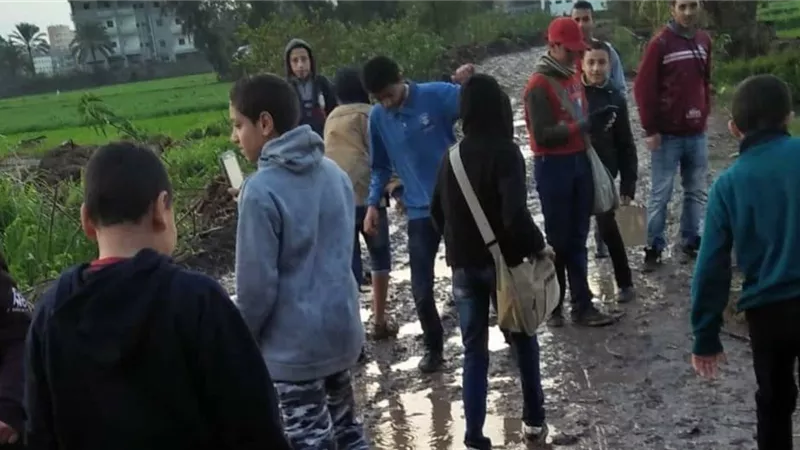 مستقبل وطن يطالب برصف طريق معهد الأزهر بمطوبس