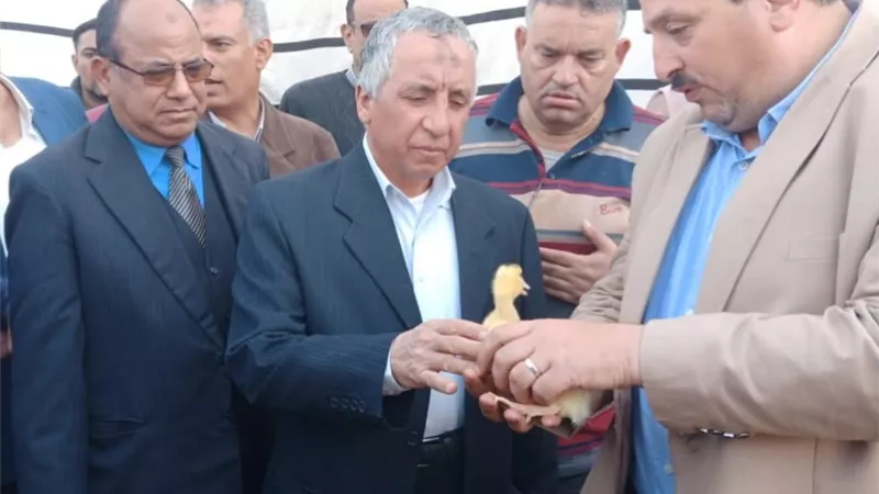 رئيس مركز البحوث الزراعية يتفقد محطة المطاعنة