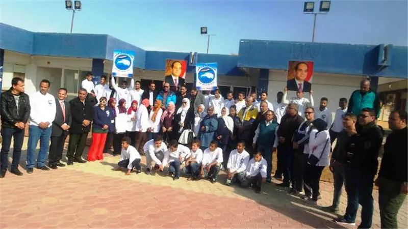 انطلاق أولى فعاليات مستقبل وطن بشوارع وميادين بدر بالصور