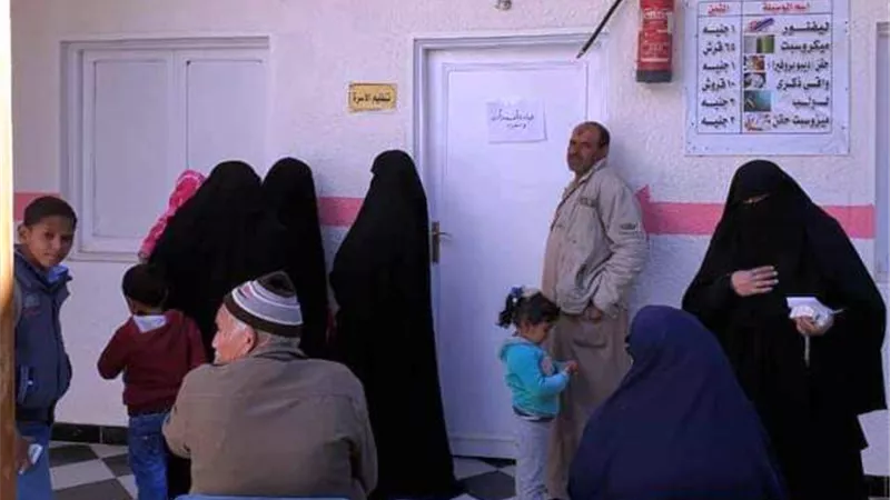 اطباء من اجل السلام قدمت الكشف لـ 1345 بمدينة الواحات