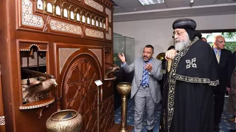 البابا تواضروس : العيش المشترك فى مصر له طابع خاص.. والنيل أحد أسباب هذا التعايش الإسكندرية –