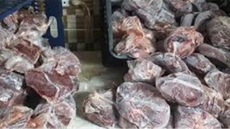 ضبط 900 كيلو لحوم وكبده غير صالحة للإستهلاك الآدمى ببنى سويف
