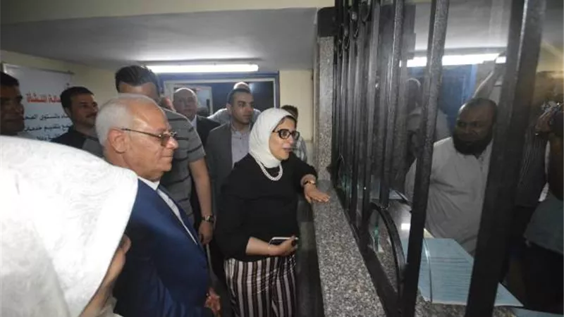 وزيرة الصحة تتوجه لمحافظة بورسعيد لمتابعة التشغيل التجريبي للتأمين الصحي الشامل