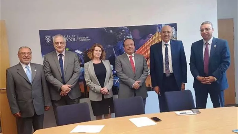 اتفاقية تعاون بين جامعتى طنطا وليفربول.. بالصور