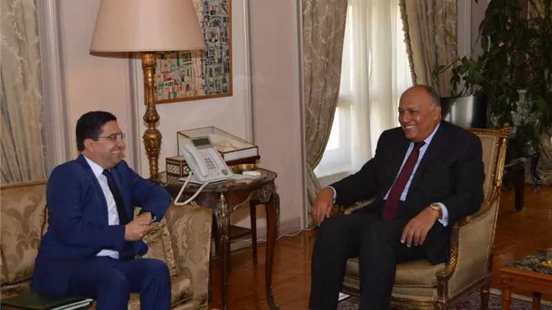 رسالة للسيسي من العاهل المغربي حول سُبل تعزيز التعاون الثنائي بين البلديّن