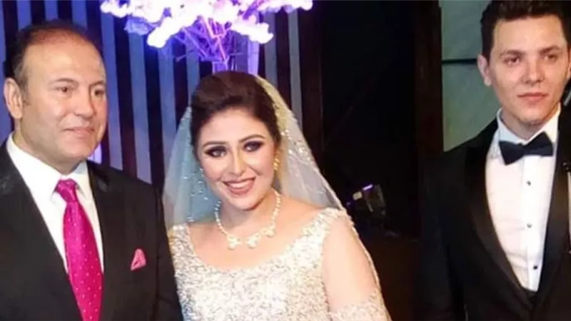 النجار يحتفل بزفاف روان وخالد