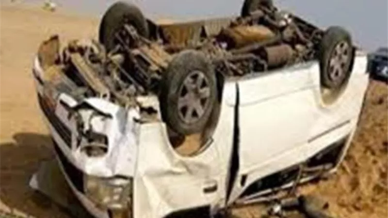 الحزن يخيم على قرية طفنيس بإسنا بعد مصرع 8 من أبنائها فى حادث إنقلاب سيارة
