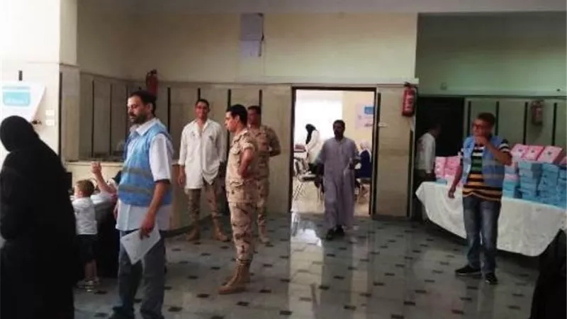 توقيع الكشف الطبى على 400 حالة مرضية مجانا بالشرقية