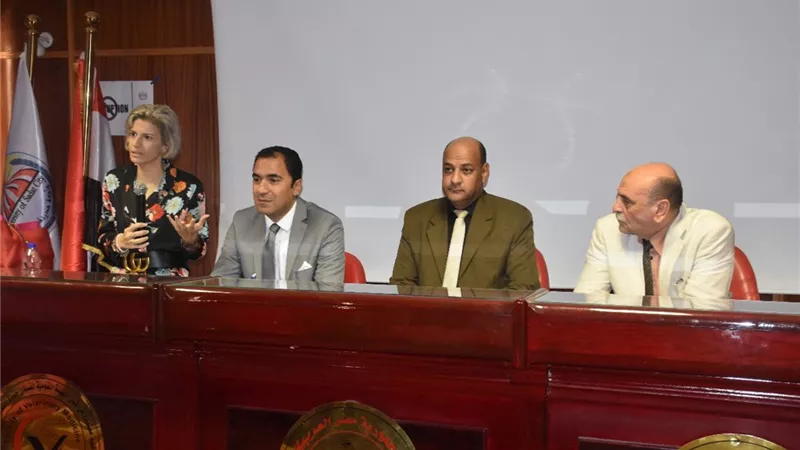 ندوة تعريفية بجامعة السادات لشرح برامج البعثات والمنح من وزارة التعليم العالي