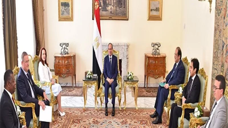 السيسى: مصر حريصة على القيام بمسئولياتها لتطوير منظمة العمل الدولى
