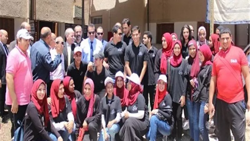 وزير التعليم العالى يتفقد مكتب التنسيق الرئيسي للقبول بالجامعات