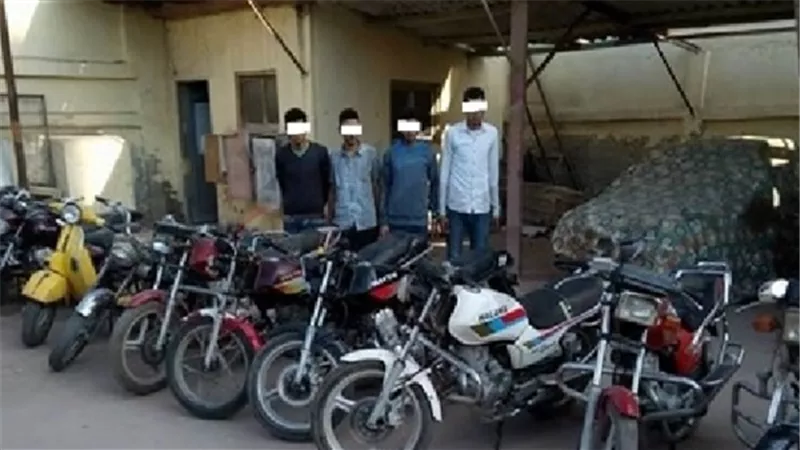 القبض على عصابة سرقة الدراجات النارية بزفتى